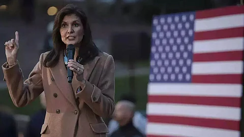 Republican presidential aspirant Nikki Haley