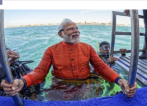 PM Modi's Spiritual Journey: Exploring Ancient Dwarka City