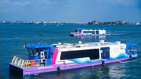 Hydrogen fuel cell ferry - constructed by Cochin Shipyard