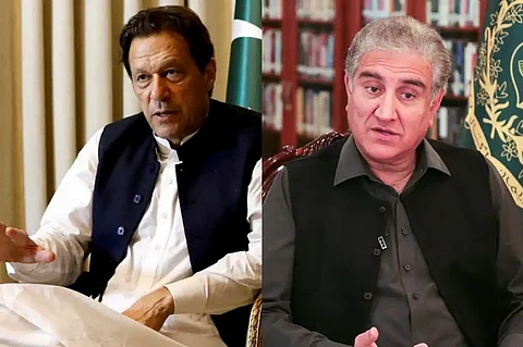 Former PM Imran Khan and ex-FM Qureshi
