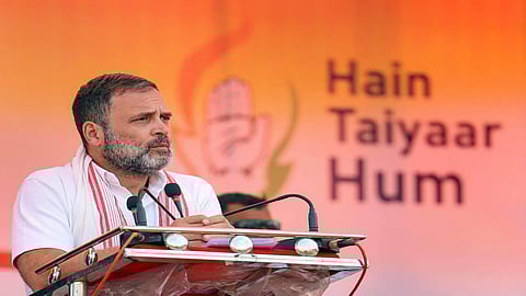 Congress leader Rahul Gandhi