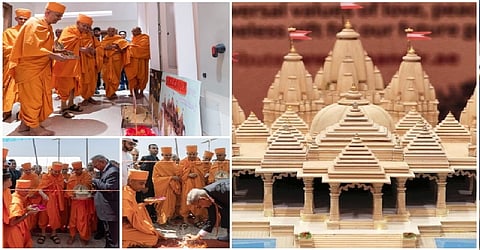 Tiny Treasures: Indian Children Craft Souvenirs for Historic Hindu Temple Inauguration