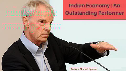 Nobel laureate economist A Michael Spence