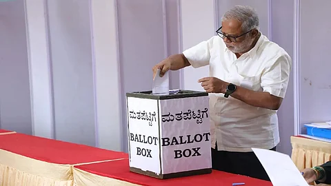Karnataka Rajya Sabha Elections: MLAs Cast Votes for Vacant Seats