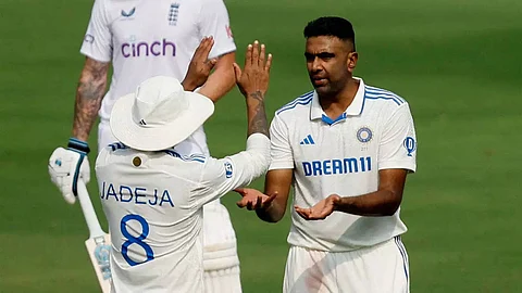 Off-spinner Ravichandran Ashwin
