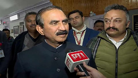 Himachal Pradesh CM Sukhvinder Singh Sukhu