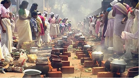 'Attukal Pongala' festival, Kerala