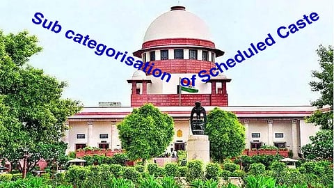 Supreme court on sub-categorisation of SC and STs