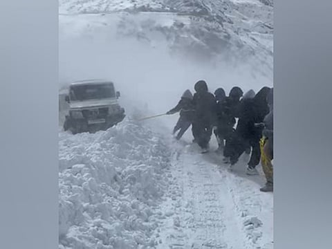 Tourists Rescued from Snow-Covered Sela Pass in Arunachal Pradesh