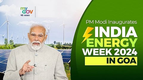 PM Narendra Modi inaugurates India Energy Week 2024