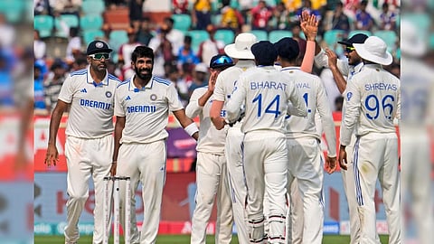 India vs England 2nd test, day 2 Tea
