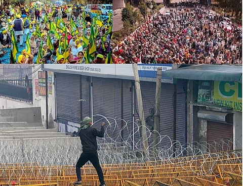 Farmers' Protest Intensifies as March Towards Delhi Begins