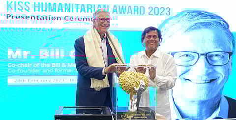 Bill Gates Honored with KISS Humanitarian Award 2023 for Philanthropic Contributions
