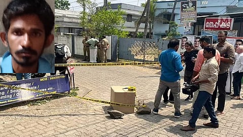 The place near Kalamassery, where Ashal (in set) attempted to murder his ex-wife Neenu