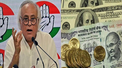 Congress target PM Modi over fall of Rupee