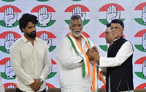 Pappu Yadav Joins Congress, Merges Jan Adhikar Party