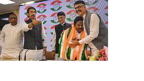 BJP MLA from Jharkhand joins Congress, vows to strengthen INDIA bloc