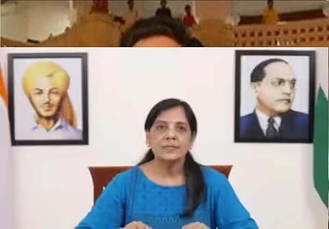Kejriwal's wife launches WhatsApp campaign to rally support for AAP leader