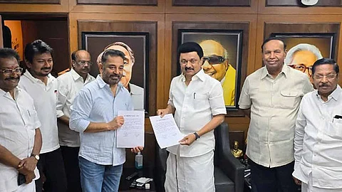 DMK, AIADMK nominees, Kamal Haasan file nominations for Rajya Sabha polls