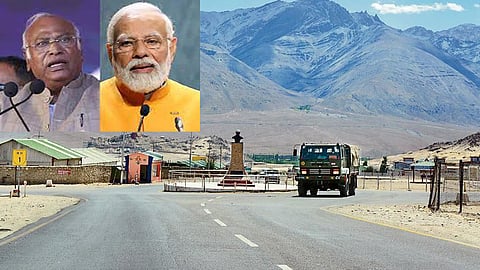 Congress on China's claim of Arunachal Pradesh.