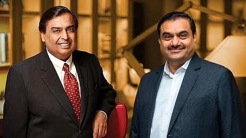 Mukesh Ambani, Gautam Adani