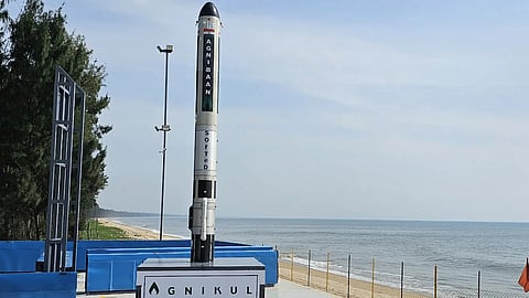 Agnibaan SOrTeD rocket of AgniKul Cosmos