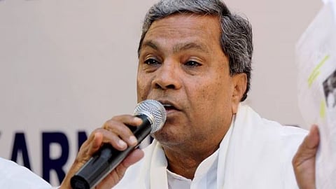 Karnataka CM Siddaramaiah