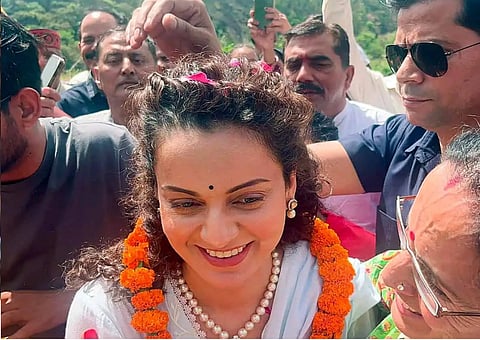 Kangana Ranaut kickstarts Mandi campaign with enthusiastic roadshow