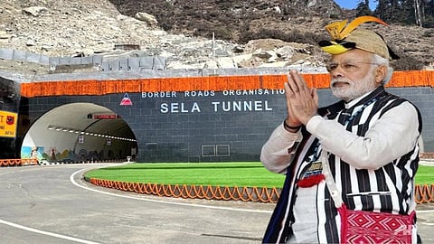 PM Narendra Modi's inaugurates Sela Tunnel