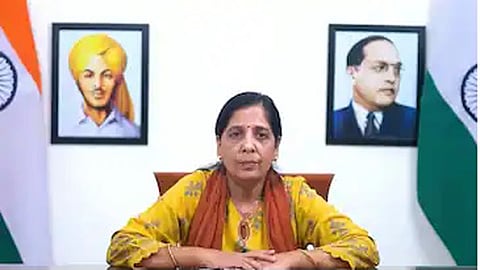 Delhi CM Arvind Kejriwal's wife Sunita