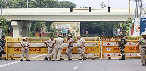 Tight security in Central Delhi as INDIA bloc protests AAP leader's a