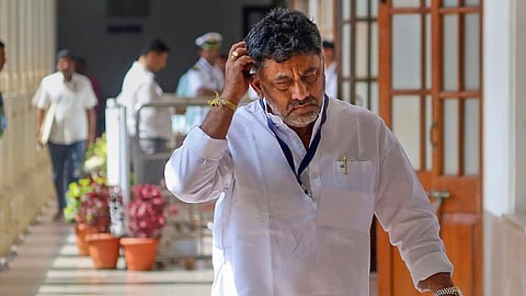 KPCC President and Karnataka Deputy Chief Minsiter D.K. Shivakumar.
