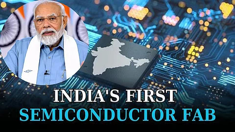 PM Narendra Modi on India's semiconductor fab