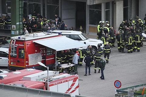 Italy's hydroelectric plant explosion