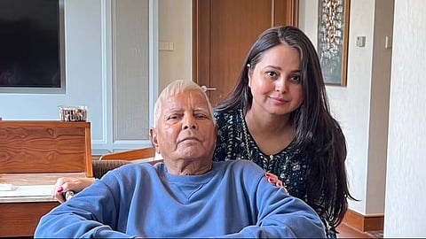 Lalu Prasad's daughter Rohini Acharya