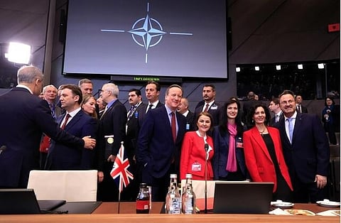 NATO marks its 75th birthday