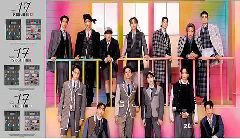 SEVENTEEN releases new album '17 is Right Here'