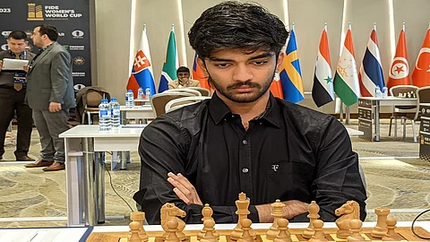 Gukesh beats Vidit Gujrathi to regain joint lead