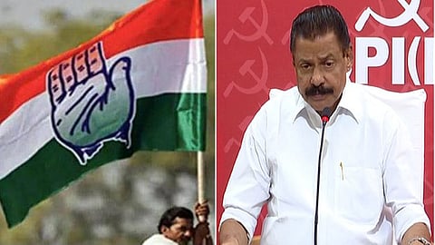 CPI(M) state secretary M V Govindan on the absence of Congress flag in Wayanad. Kerala