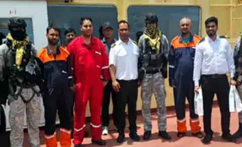 Indian Navy assists Panama-flagged crude oil tanker after it comes under missile attack