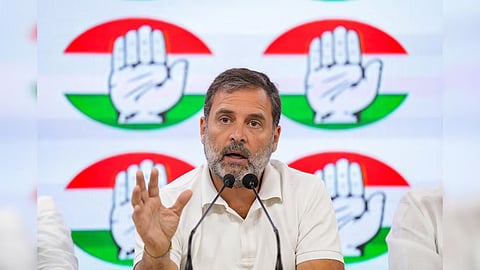 Congress leader Rahul Gandhi