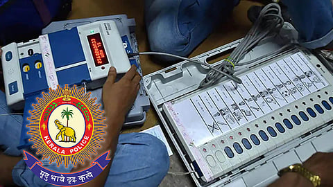 Police register cases against false propaganda on electronic voting machines