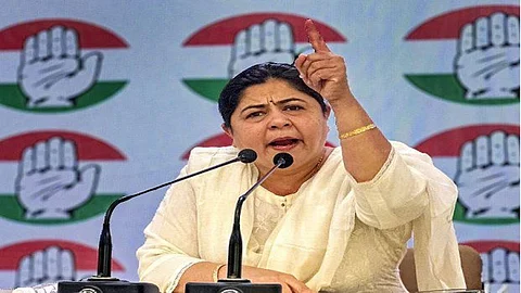Netta D'Souza, former All India Mahila Congress chief