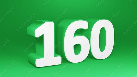 Incoming calls for service, transaction will display 160 as prefix