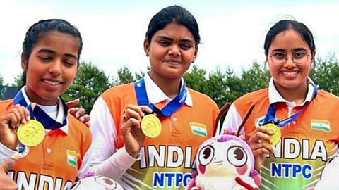 Indian women's compound archery team strikes gold, mixed team bags silver in World Cup