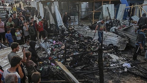 Israeli army says it used small munitions in Rafah airstrike, and fire was caused by secondary blast