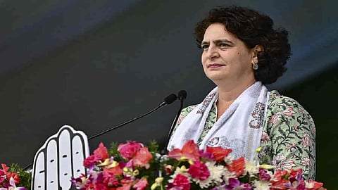 Congress leader Priyanka Gandhi Vadra
