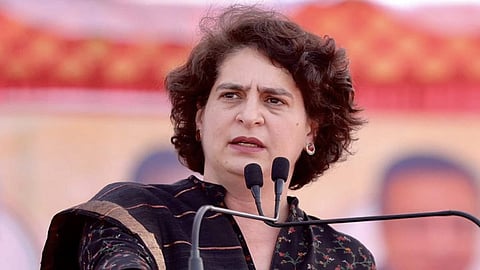 Congress leader Priyanka Gandhi