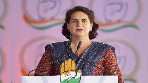 Congress leader Priyanka Gandhi