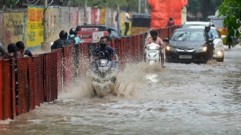 Heavy rain in Kerala